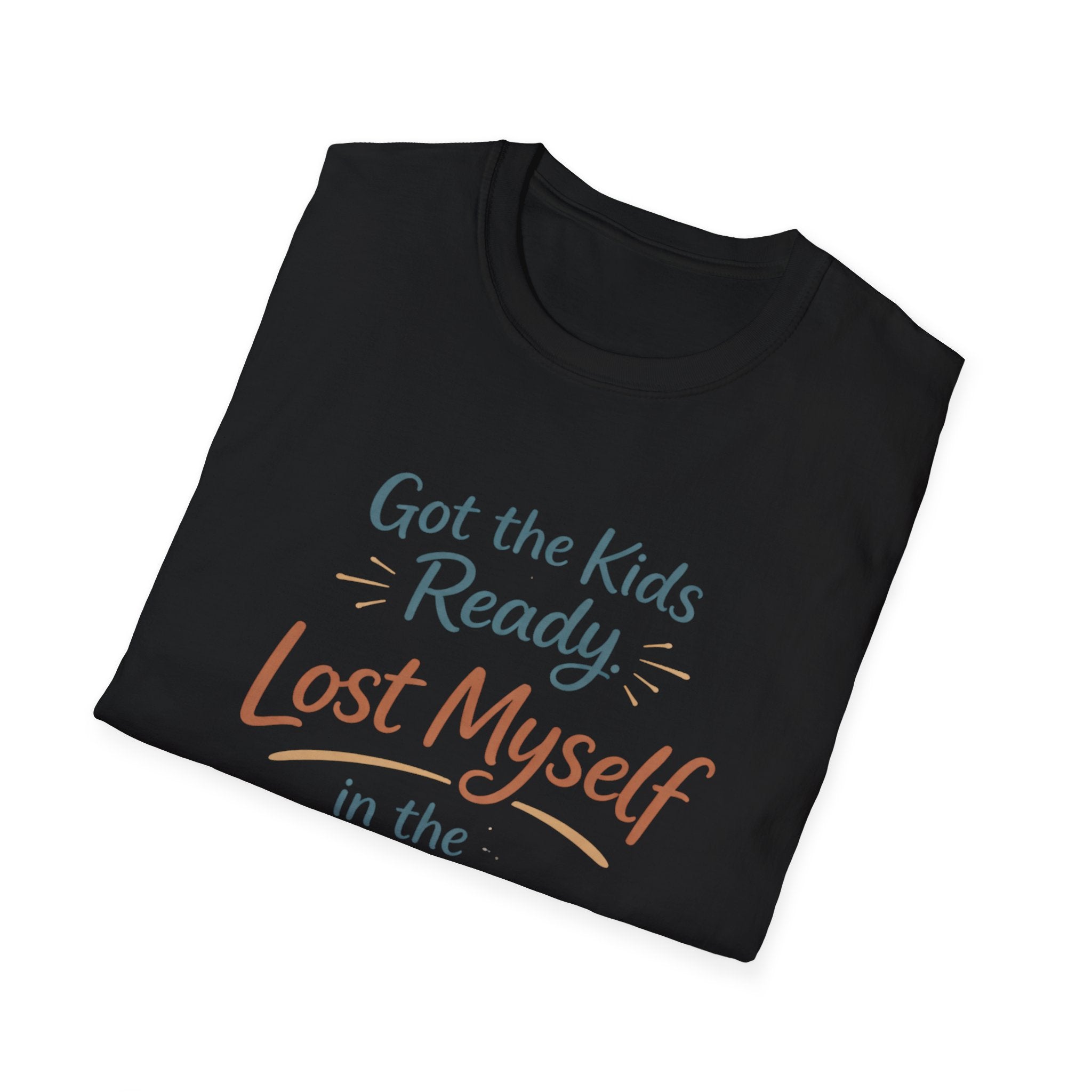 Got The Kids Ready Lost Myself Unisex Softstyle T-Shirt