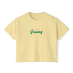 Stay Grassy Women's Boxy Tee