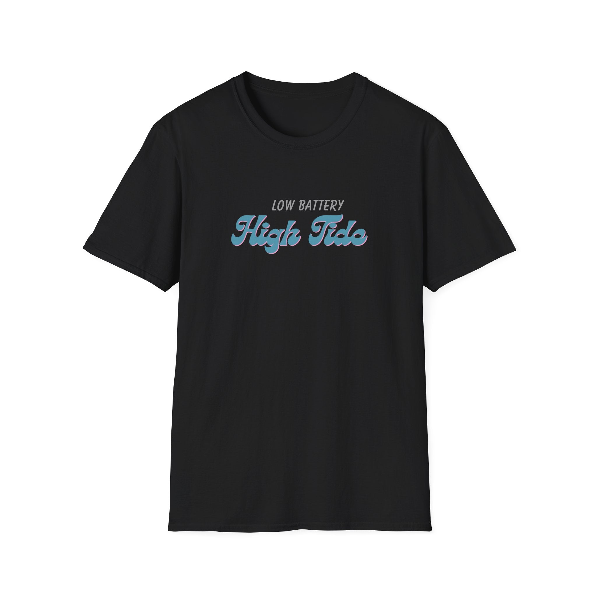 Low Battery High Tide Unisex Softstyle T-Shirt