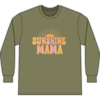 Sunshine Mama "Runs On Coffee & Chaos" Right Sleeve Tri Long