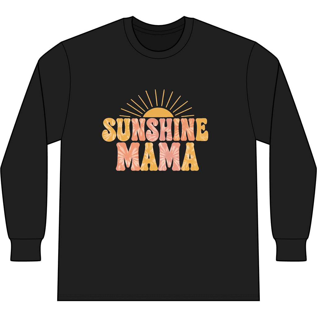 Sunshine Mama "Runs On Coffee & Chaos" Right Sleeve Tri Long