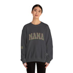 Mama "Fierce By Nature" Snake Skin Unisex Heavy Blend™ Crewneck Sweatshirt