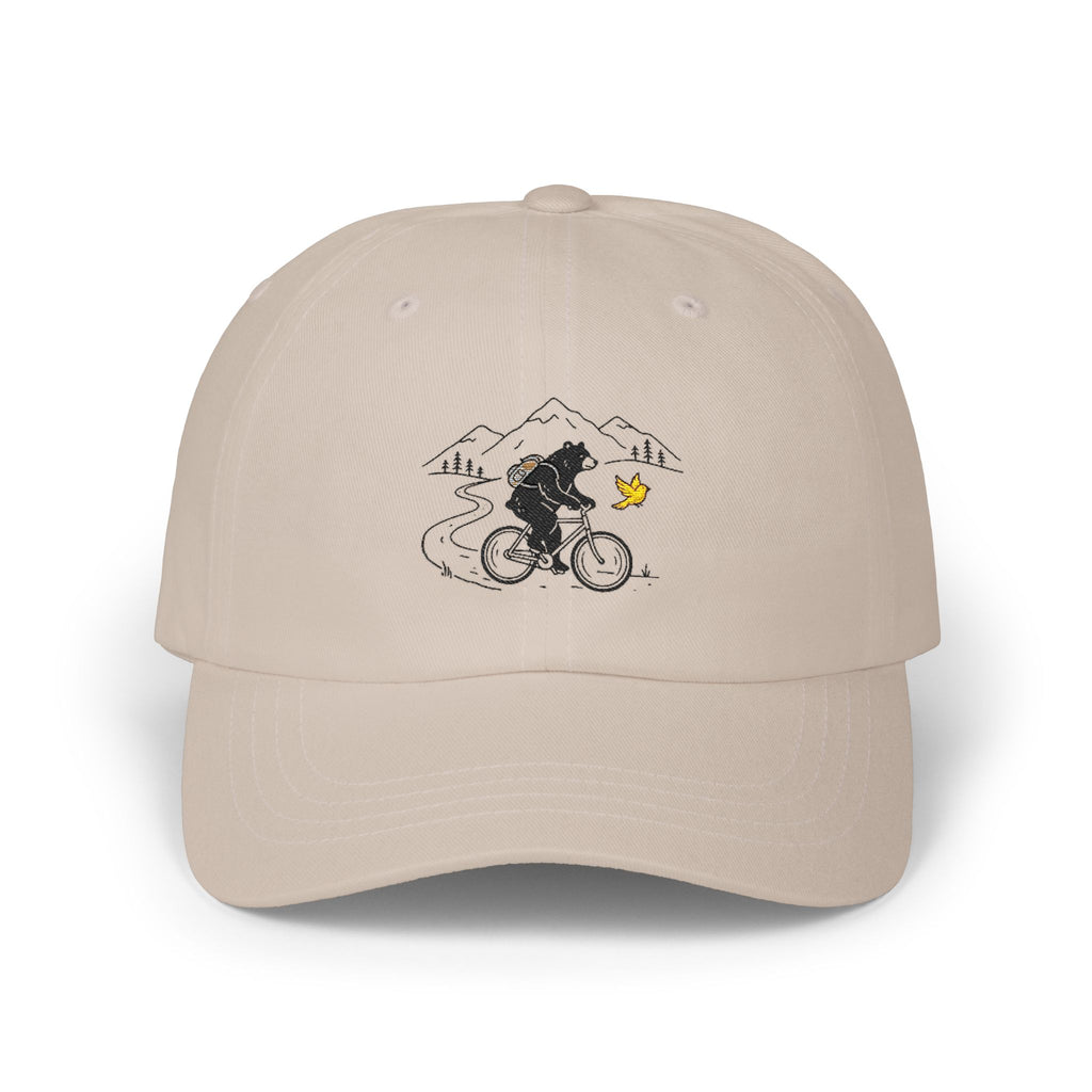 Bear on Bike Trail Cap