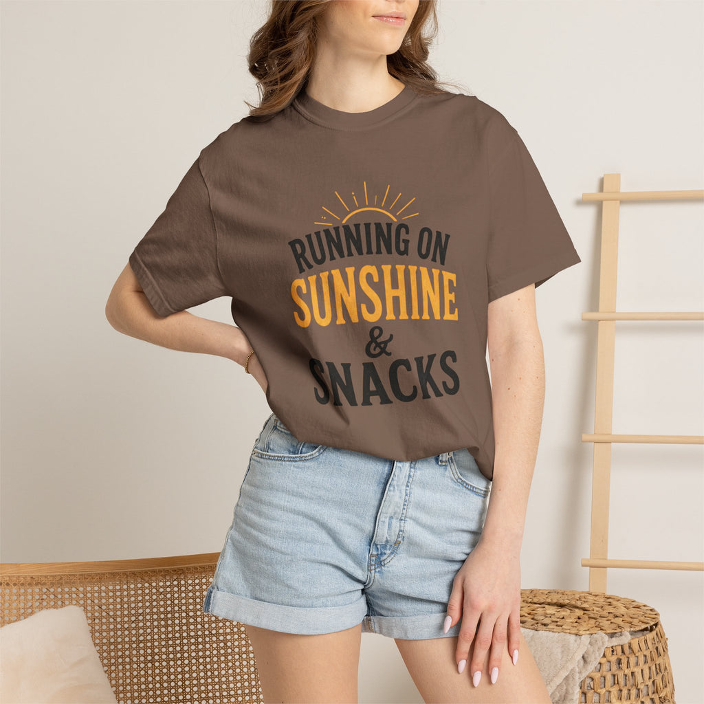 Running On Sunshine & Snacks T-shirt