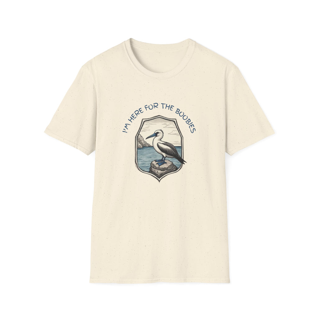 I'm Here For The Boobies Unisex Softstyle T-Shirt
