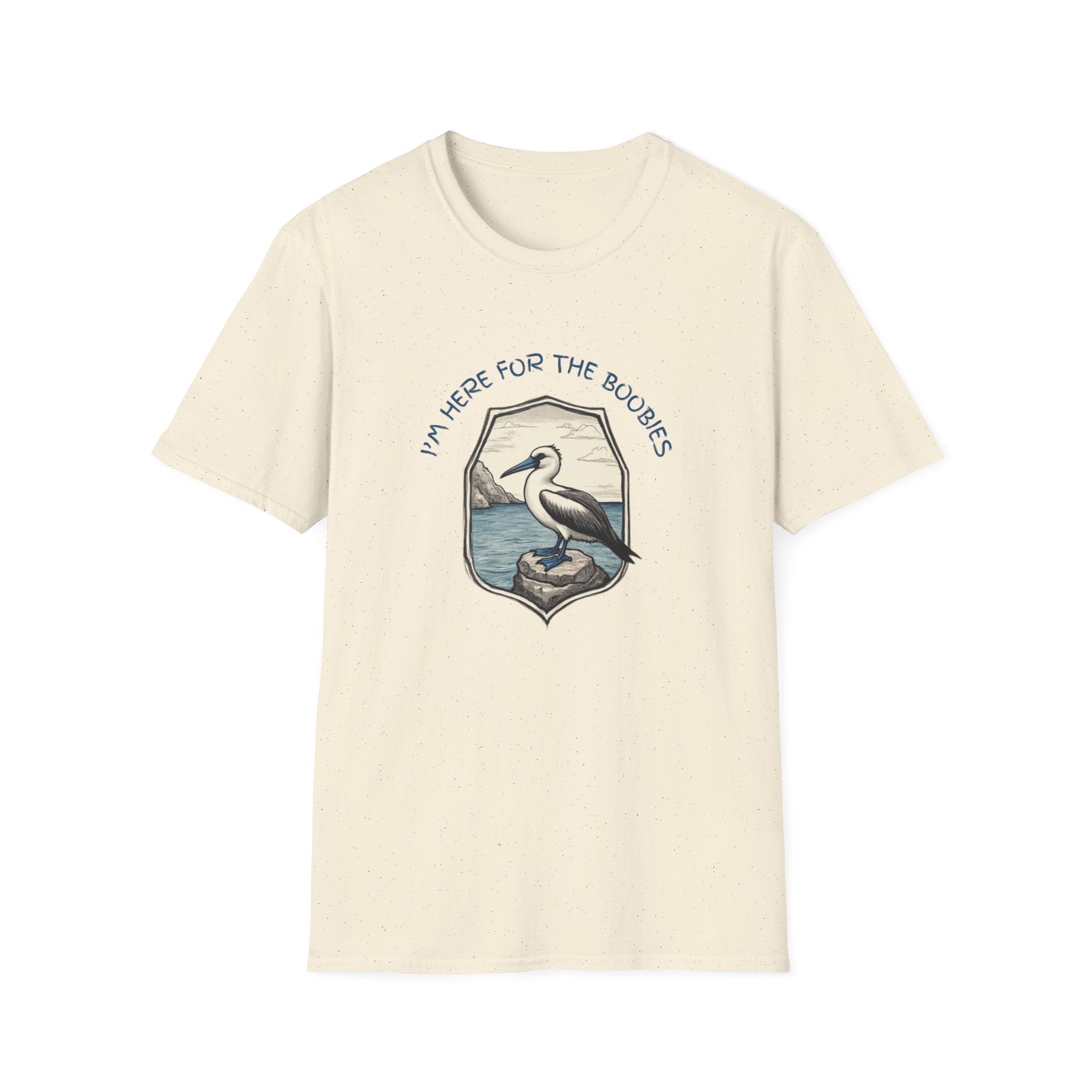 I'm Here For The Boobies Unisex Softstyle T-Shirt
