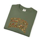Wildflower Mama Retro Floral Design T-shirt