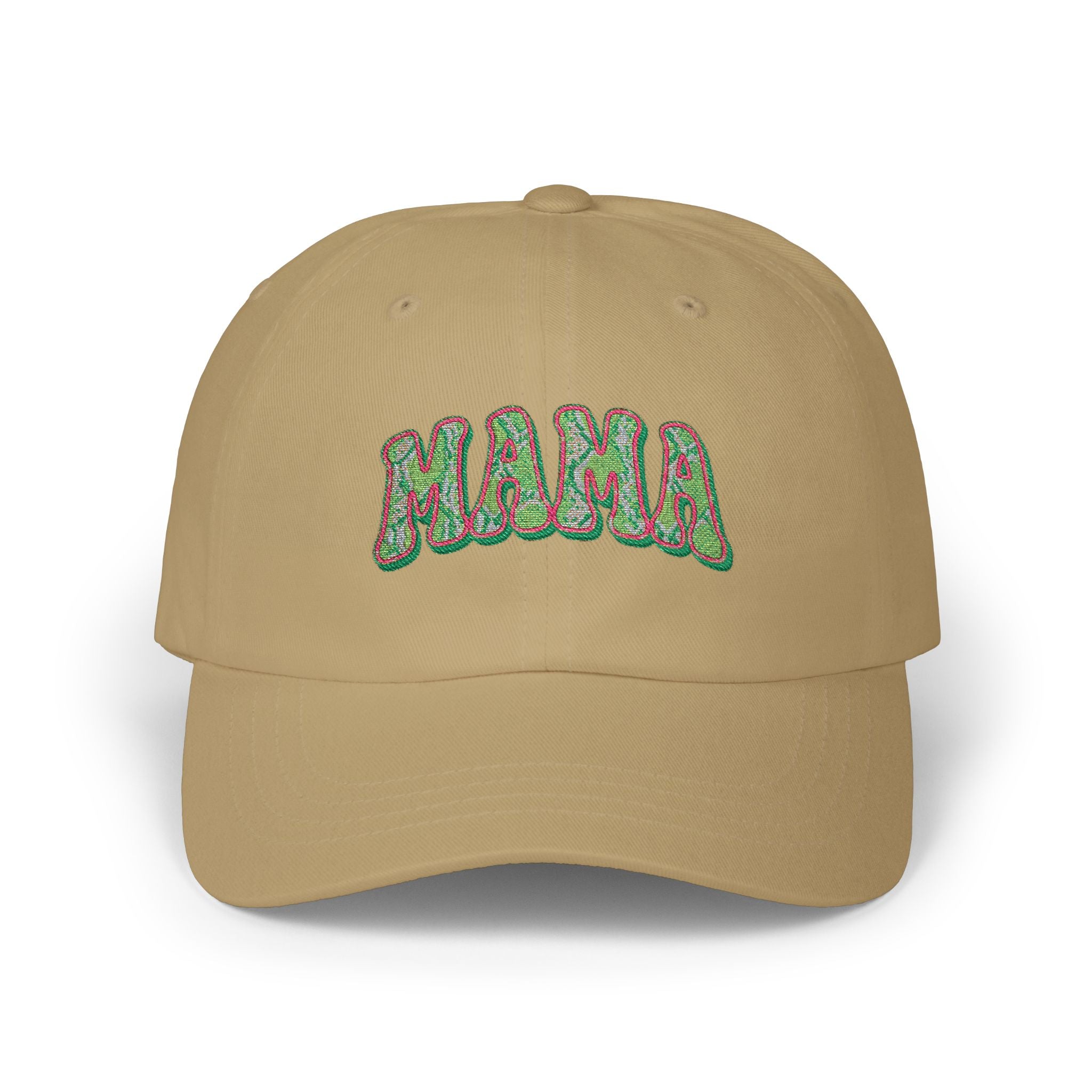 Snake Skin MAMA Embroidery Cap