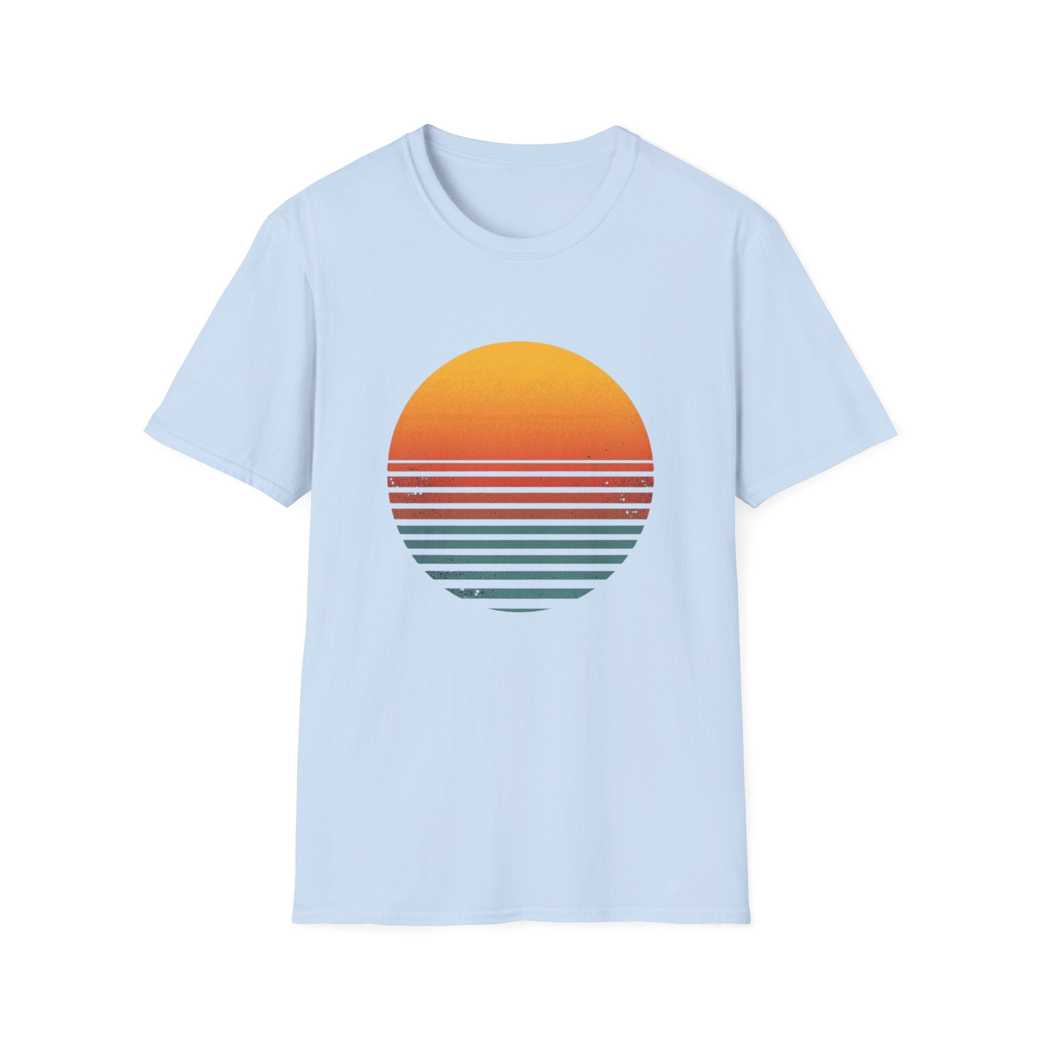Retro Sun Unisex Softstyle T-Shirt