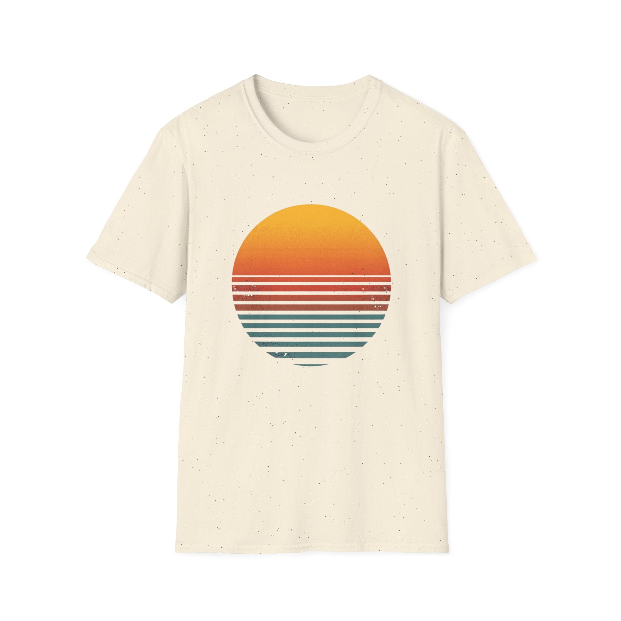 Retro Sun Unisex Softstyle T-Shirt