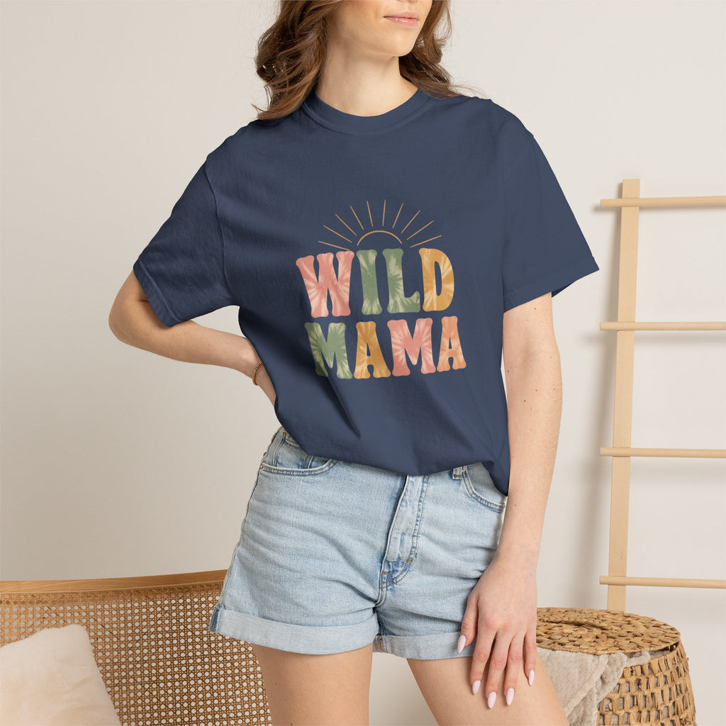 Wild Mama Raising Wild Ones Comfort Color T-shirt