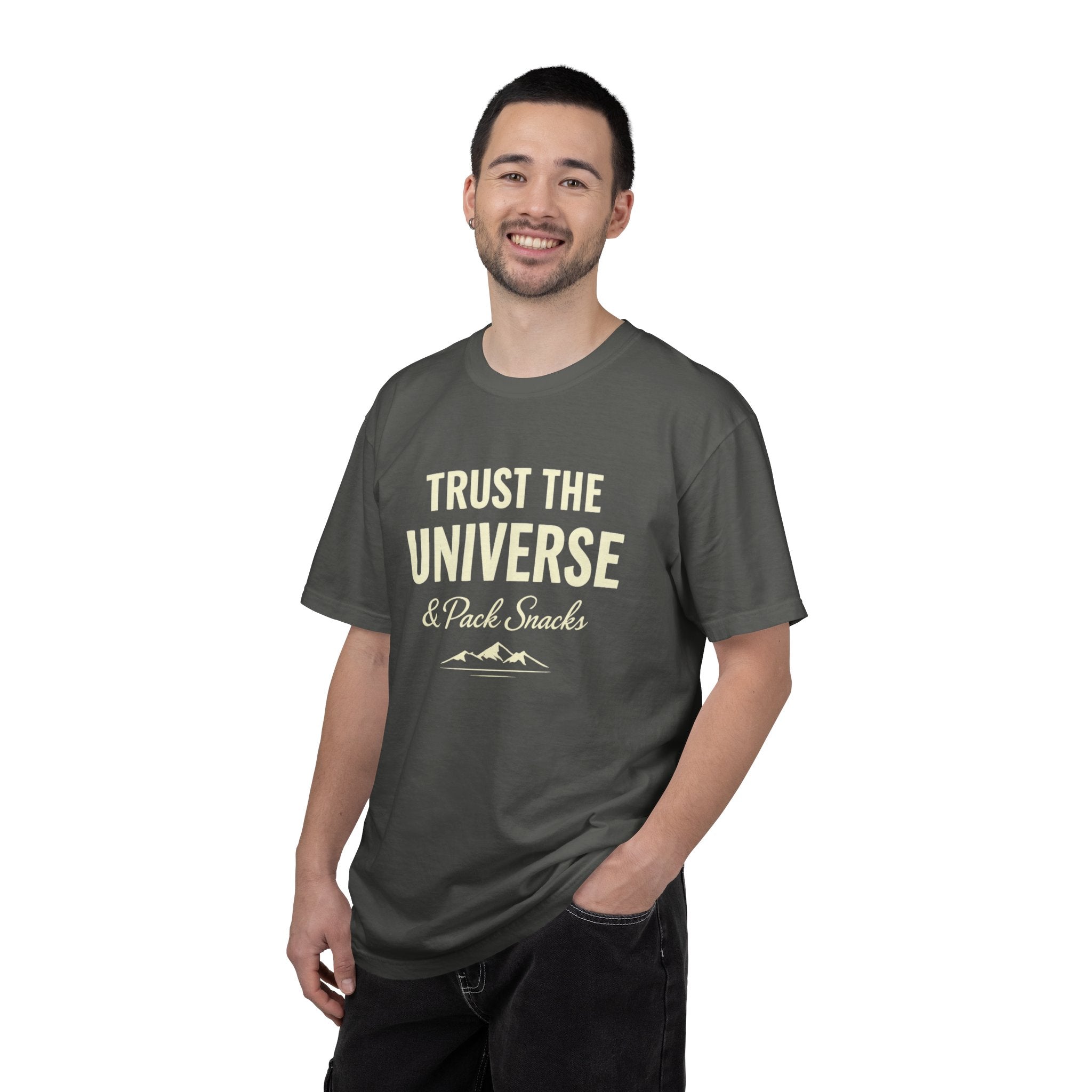 Trust The Universe & Pack Snacks Comfort Colors T-shirt