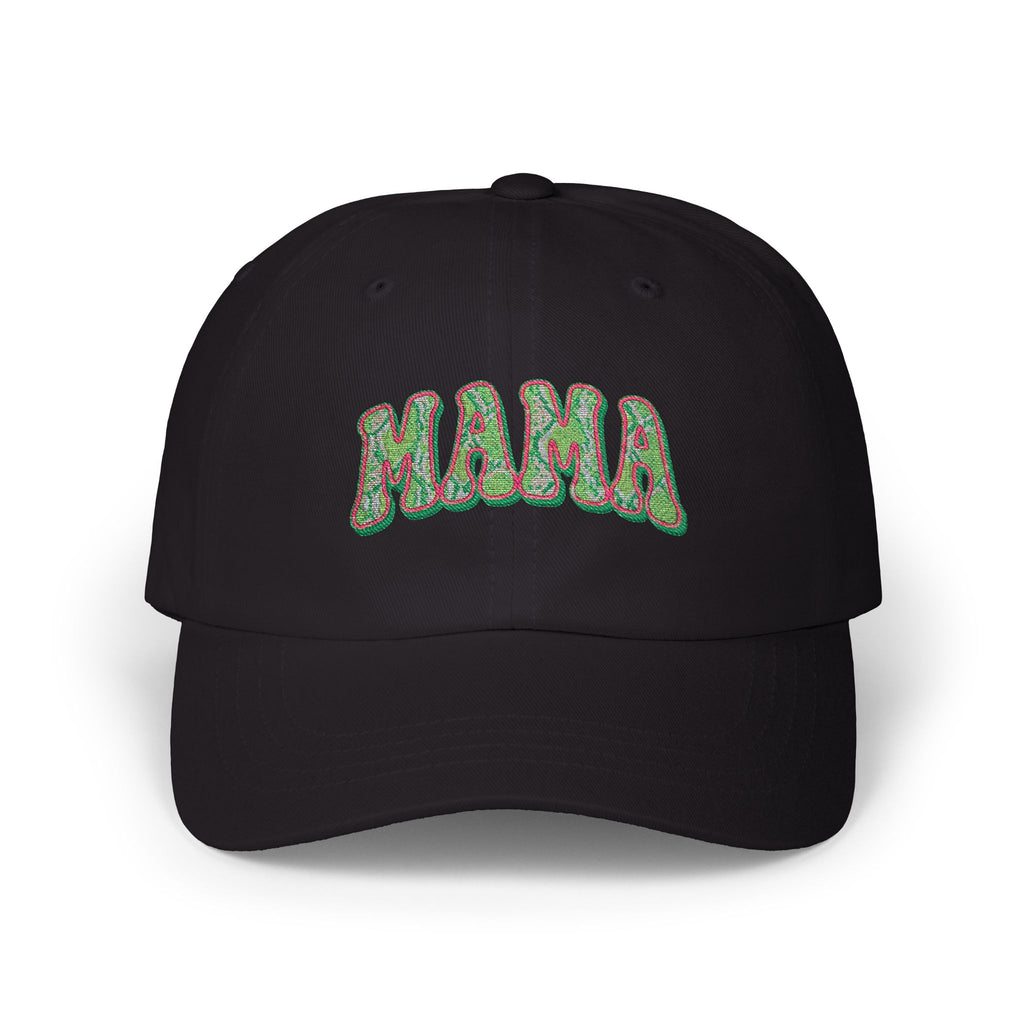 Snake Skin MAMA Embroidery Cap