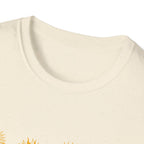 Sun and Waves Graphics Unisex Softstyle T-Shirt