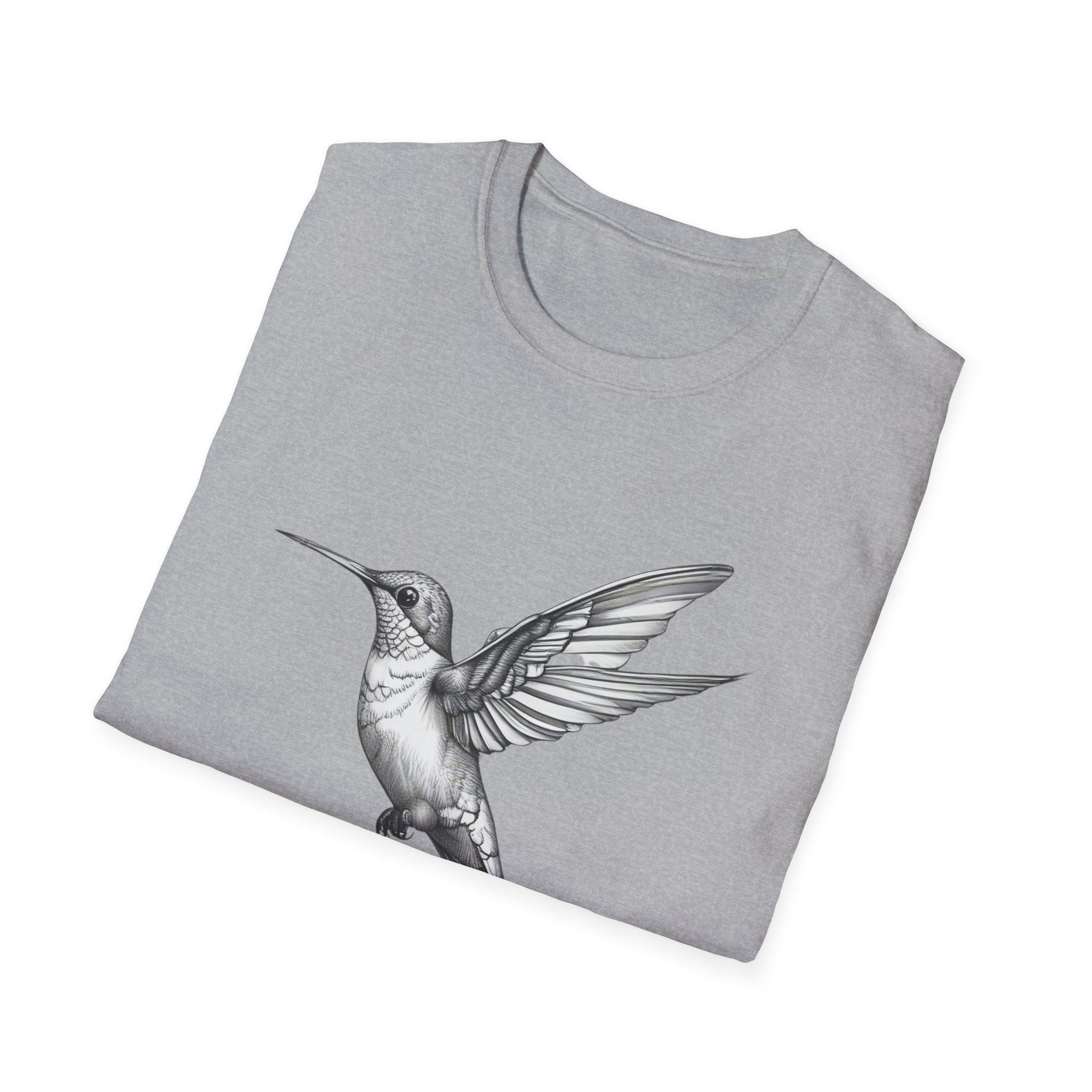 Woodpecker Bird Unisex Softstyle T-Shirt