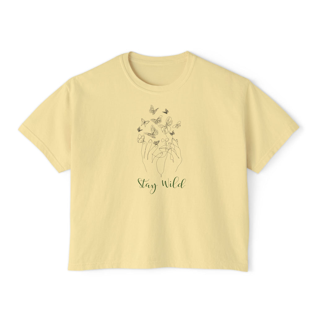 Stay Wild Women's Boxy Tee