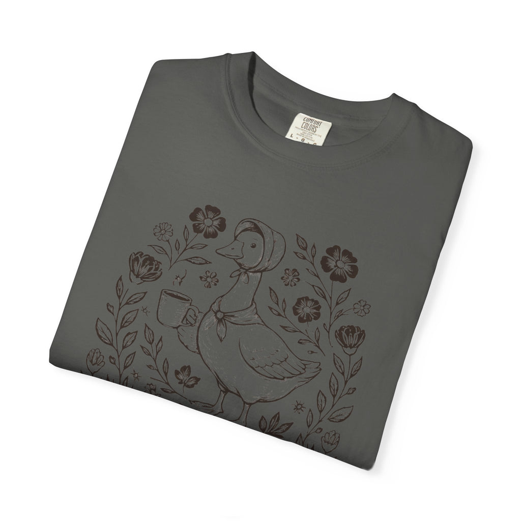 Super Mom Mother Goose Graphics Unisex Garment-Dyed T-shirt