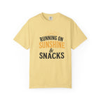 Running On Sunshine & Snacks T-shirt
