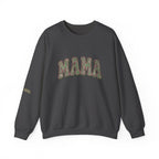 Mama "Don't Mess" Snake Skin Unisex Heavy Blend™ Crewneck Sweatshirt