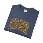 Wildflower Mama Retro Floral Design T-shirt