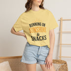 Running On Sunshine & Snacks T-shirt