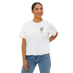 Perk Up Little Buddy Women's Boxy Tee