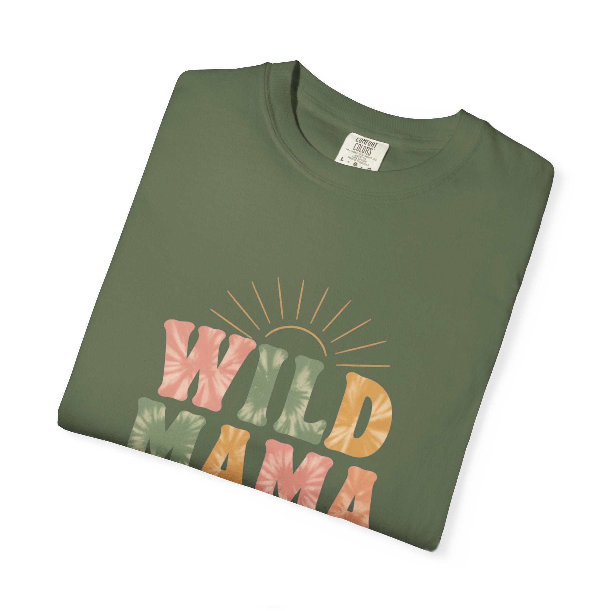 Wild Mama Raising Wild Ones Comfort Color T-shirt