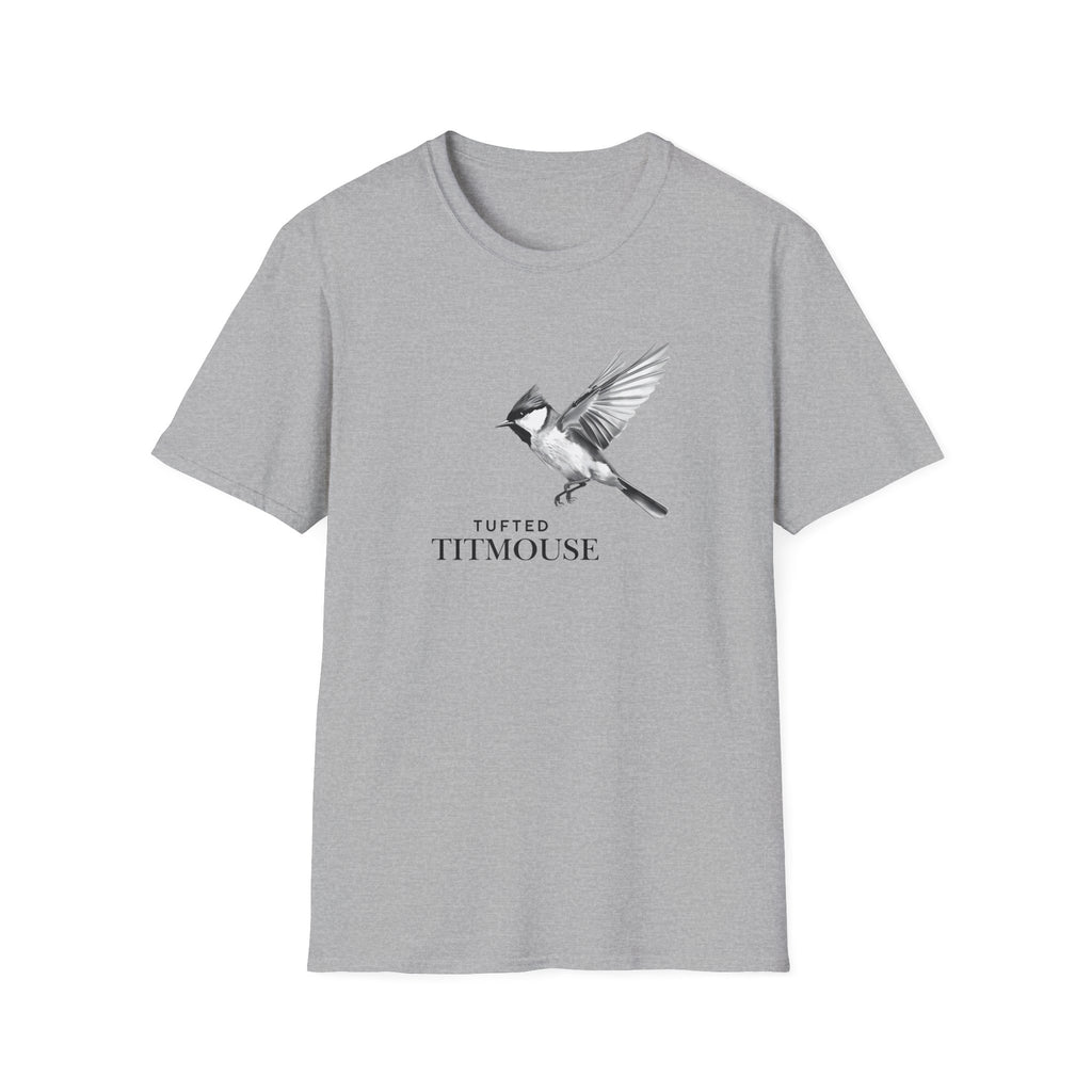 Tufted Titmouse Unisex Softstyle T-Shirt