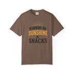 Running On Sunshine & Snacks T-shirt